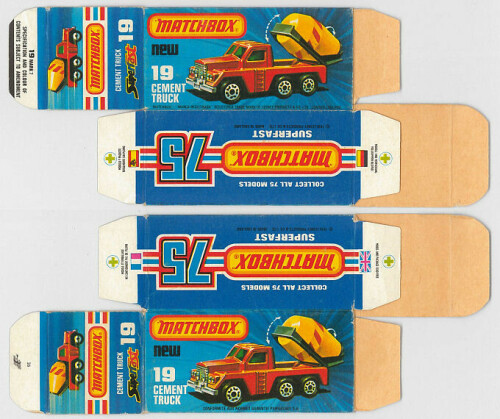 Matchbox Miniatures Picture Box K Type Cement Truck Collectible Packaging 2d520318 2e85 43ed 9a84 f3