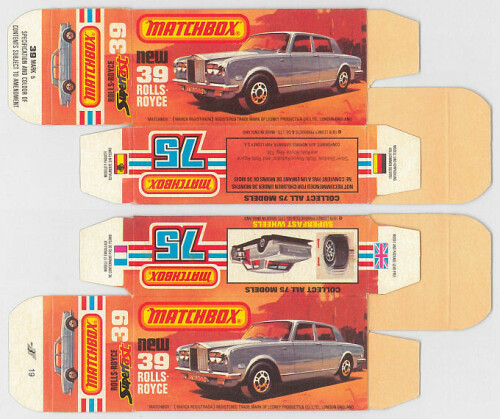 Matchbox Miniatures Picture Box L Type Rolls Royce Silver Shadow II Collectible Packaging cc59f8a9 9