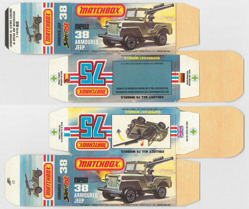 Matchbox Miniatures Picture Box L Type Jeep Collectible Packaging 7b735500 b7d8 4fb5 8a4e ce109729cf
