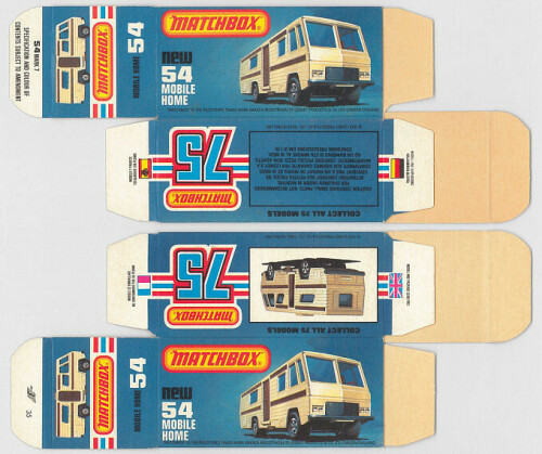 Matchbox Miniatures Picture Box L Type Mobile Home Collectible Packaging da7b0f4b fe83 4c5b aadf ef9