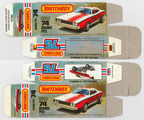 Matchbox Miniatures Picture Box L Type Orange Peel Collectible Packaging 75d9694a 62e5 4deb a51a e78