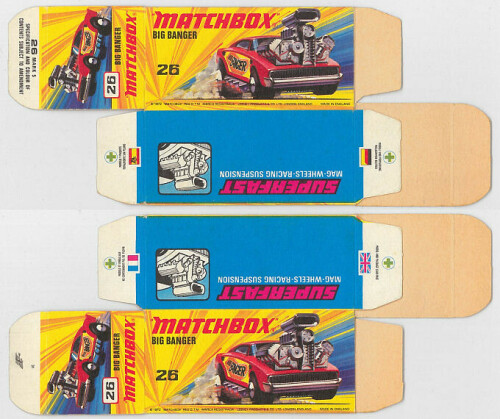 Matchbox Miniatures Picture Box I Type Big Banger Collectible Packaging f03cda37 fb4b 424e 8795 76d6