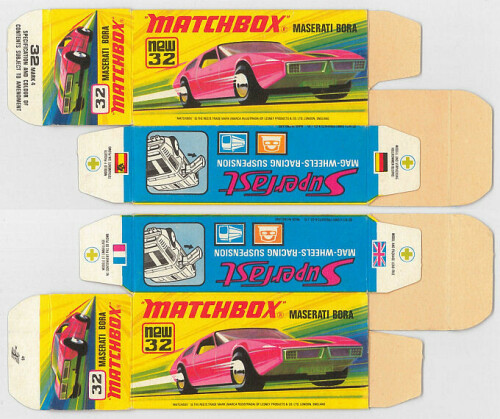 Matchbox Miniatures Picture Box I Type Maserati Bora Collectible Packaging 12aede3d 5cc3 4d4b 84e5 3