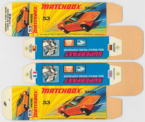 Matchbox Miniatures Picture Box I Type Tanzara Collectible Packaging 409da571 c51f 4df7 9ee5 4b08b36
