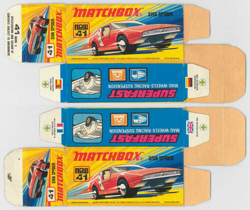 Matchbox Miniatures Picture Box I Type Siva Spyder Collectible Packaging 77d74203 018e 4f8a 9e6e 07d