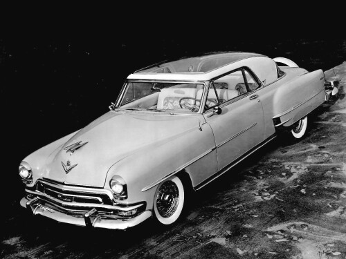 1953 Chrysler La Comtessa Concept Car hfvl BW (DaimlerChrysler Historical Collection)