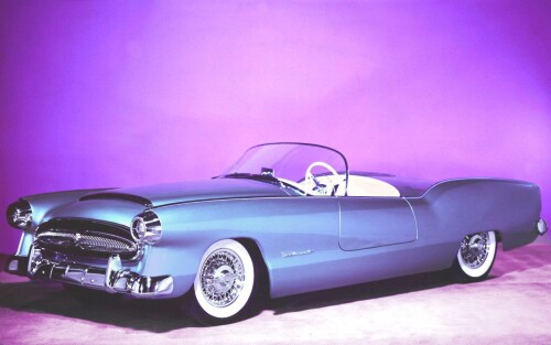 1954 Plymouth Belmont Concept Car Blue fvl (DaimlerChrysler Historical Collection)