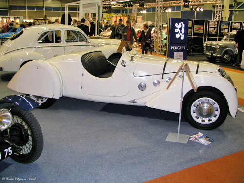 Peugeot 402 Darl'mat roadster 1937 side