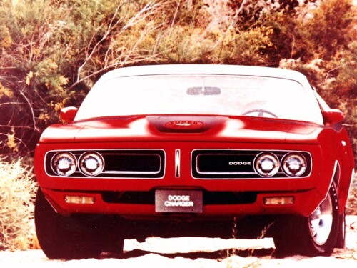 1971 Dodge Charger Super Bee Red fv (DaimlerChrysler Historical Collection)