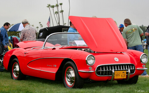 1957 Chevrolet Corvette red fvr2