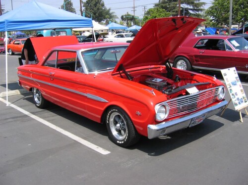 1963 Ford Falcon Futura Red Fvr