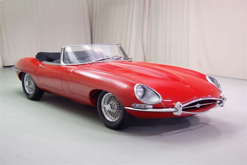 1962 Jaguar XKE Red Black 02