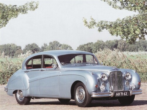 1960 Jaguar Mark IX Saloon Silver fvl