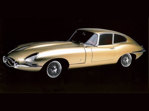 1961 Jaguar XKE Coupe Gold fsv