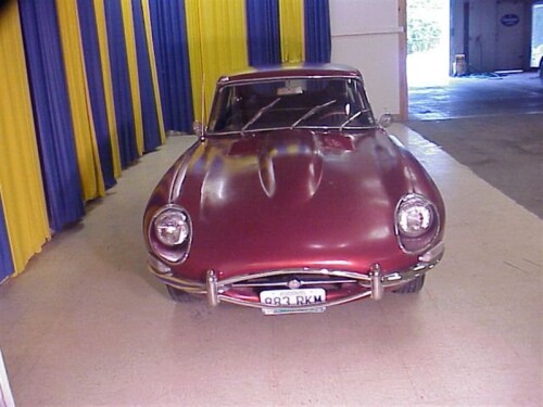 1967 Jaguar XKE Red d