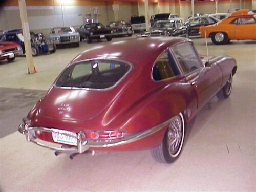 1967 Jaguar XKE Red c