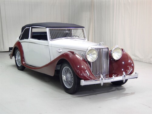 1948 Jaguar MK IV CV Dove Gray Maroon 02