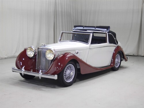 1948 Jaguar MK IV CV Dove Gray Maroon 07