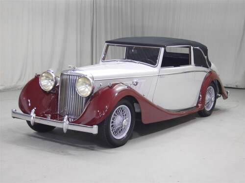 1948 Jaguar MK IV CV Dove Gray Maroon 01