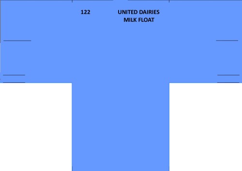 SO122 United Dairies Milk Float Inner