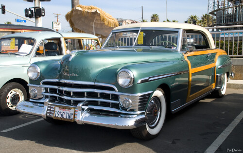 1950 Chrysler Town & Country HT convertible light metallic green fvl