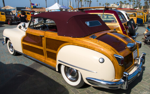 1948 Chrysler Town & Country Convertible with top up rvl