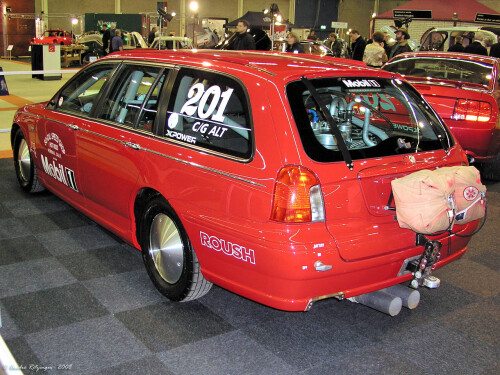 MG ZT T Bonneville record car 2003 r3q