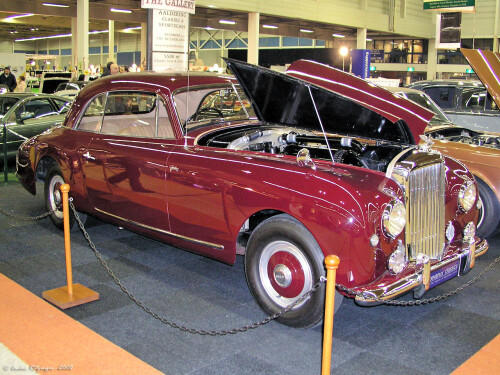 Bentley Mk VI coupe by Graber 1951 f3q