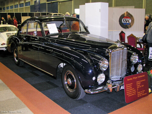 Bentley R Continental coupe by Abbott 1954 f3q