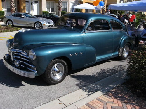 Custom 1948 Chevy coupe