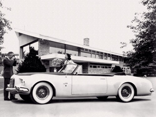 1952 Chrysler C 200 Concept Car sv BW (DaimlerChrysler Historical Collection)