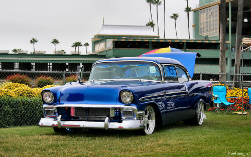 1956 Chevrolet Bel Air mod blue fvl