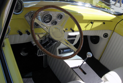 1953 Ford Truck interior