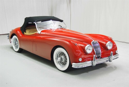 1955 Jaguar XK 140 Red Tan 03