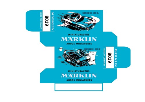 Marklin 8019 Mercedes 300 SL