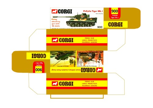 CT900 Tiger Tank Mk l A3