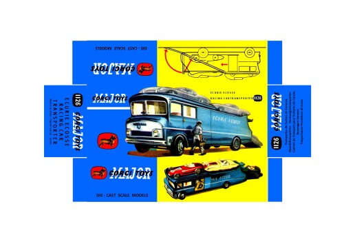 CT1126 Ecurie Ecosse Racing Car Transporter New A3