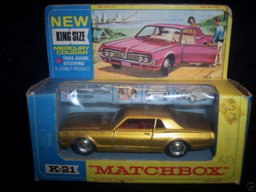 Matchbox K 21 Mercury Cougar