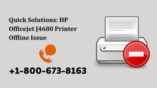 HP Officejet J4680 Printer Offline Issue