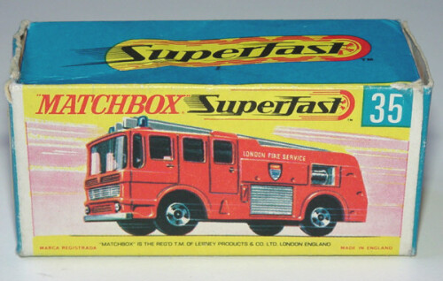 35 A Merryweather Fire Engine Box