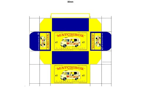 MB 47 Lord Nelson Ice Cream Shop Type E 78x26x38mm