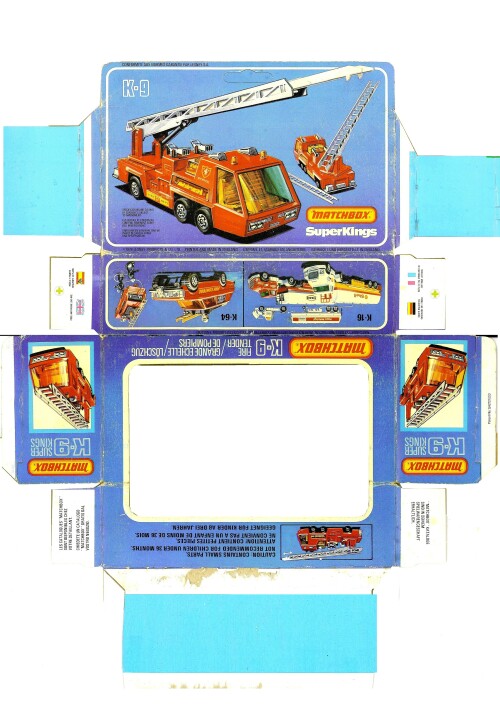 K 9 SuperKings K 9 Fire Tender 1978