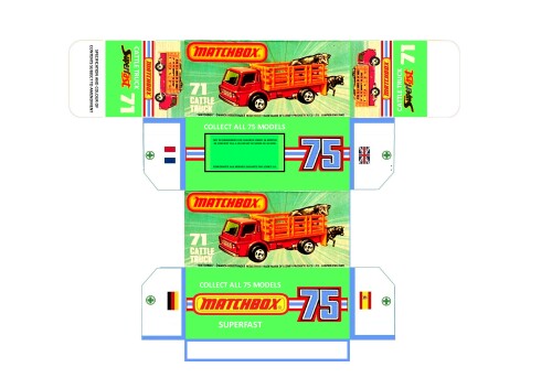 MB 71 Cattle Truck Superfast Type J 03