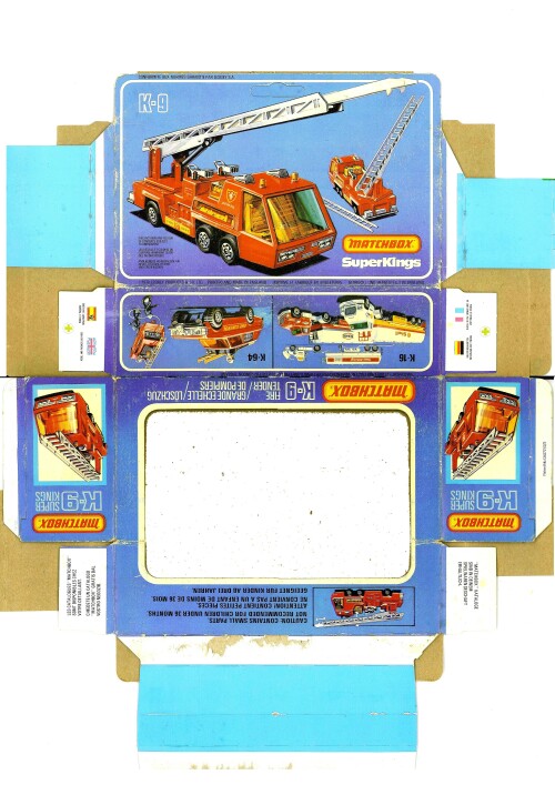 K 9 SuperKings K 9 Fire Tender 1978 aa