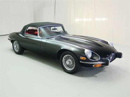 1974 Jaguar XKE V 12 Roadster CV Black 05