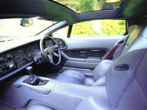 1997 Jaguar XJ220 RHD Sports Car Interior