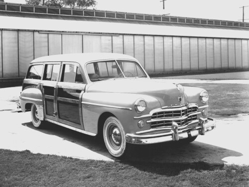 1949 Dodge Coronet Woody Station Wagon fvr BW (DaimlerChrysler Historical Collection)
