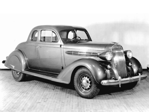 1936 Chrysler 5 Window Coupe fvr BW (DaimlerChrysler Historical Collection)