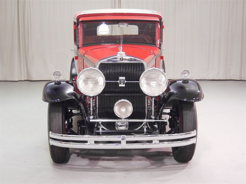 1930 Cadillac 353 Victoria V8 Red 05