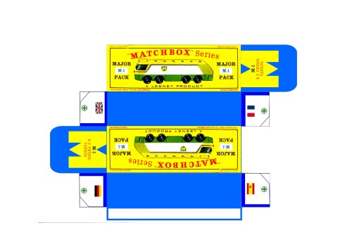 M 1 Matchbox Series B.P. Autotanker 61
